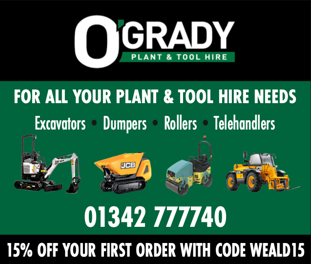 O'Grady Plant & Tool Hire, East Grinstead